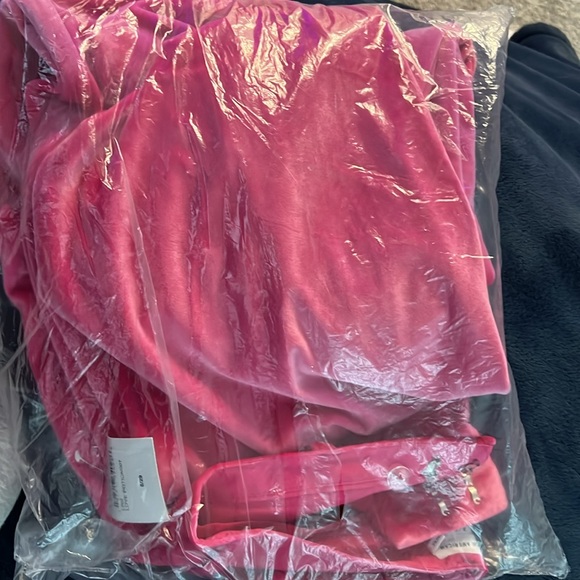 GOOD AMERICAN VELVET WIDE-LEG PANTS - Picture 7 of 11